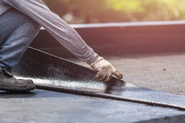 Professional Waterproofing technician working in Trinway, OH